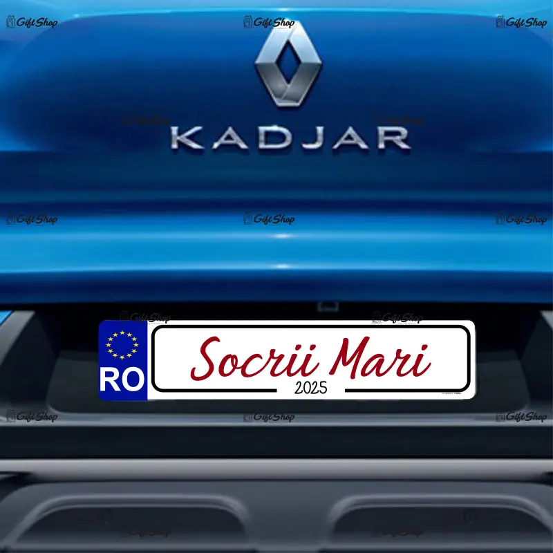 Socrii mari, indicator masina, 500x100 mm, model 1